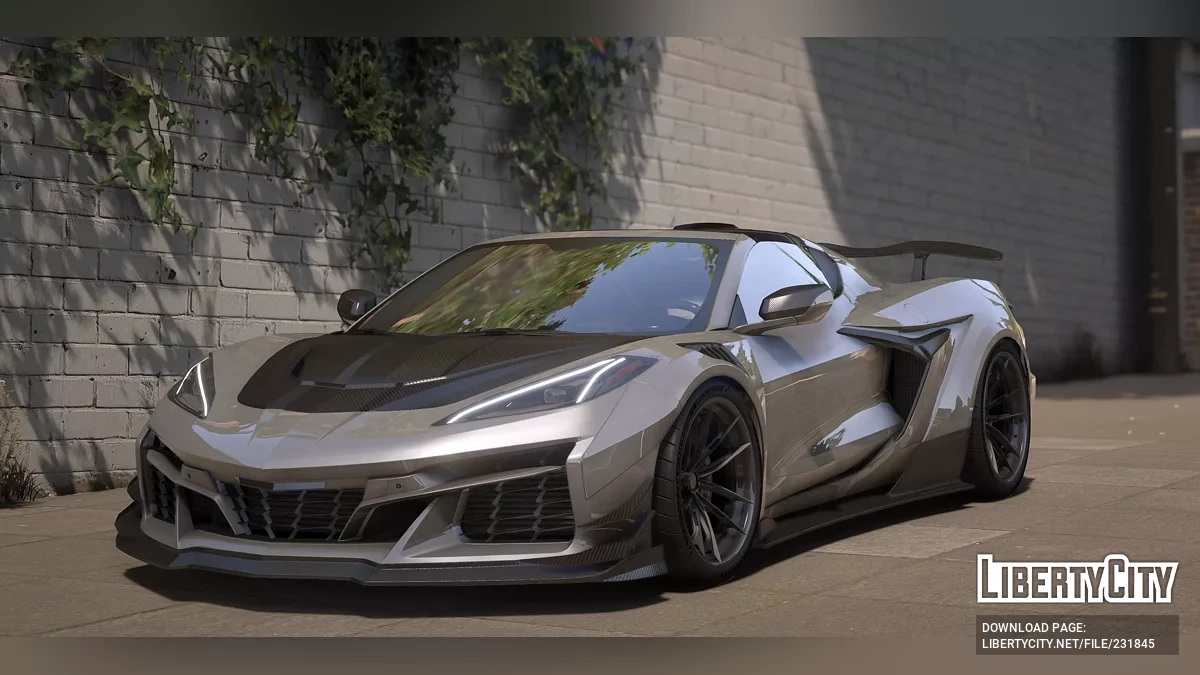 Chevrolet Label Motorsport Corvette Z06 2023 / GTA 5