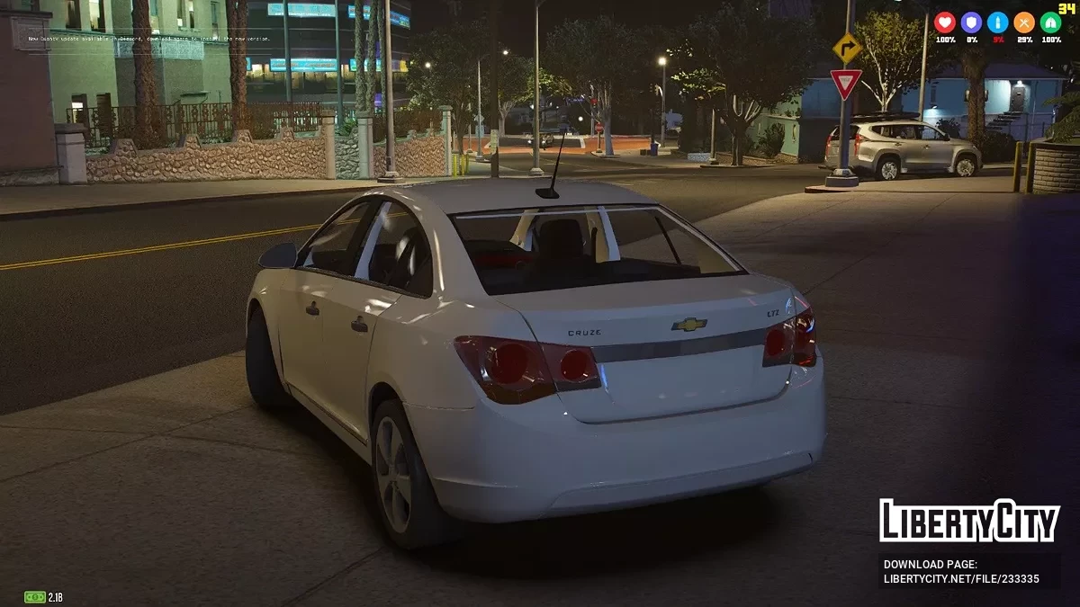2012 Chevrolet Cruze / GTA 5