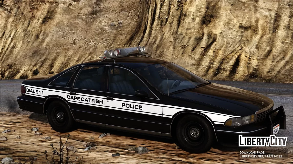1994 Chevrolet Caprice 9C1 - Cape Catfish Police v1.0 / GTA 5