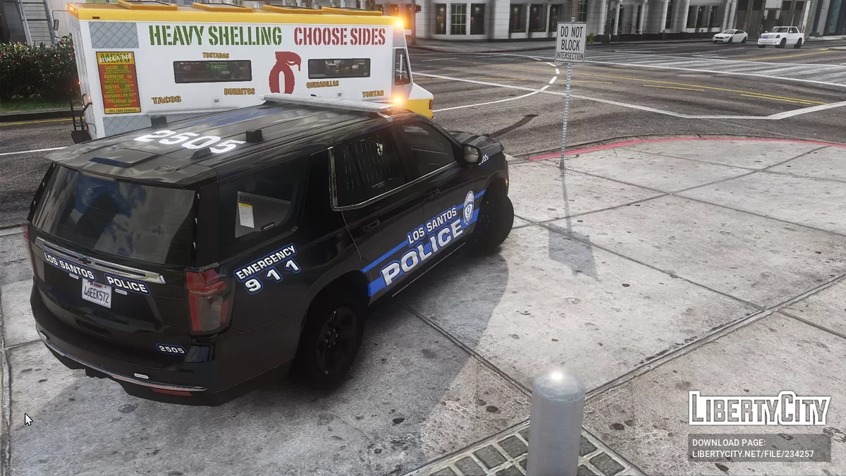 2021 Chevrolet Tahoe LSPD / GTA 5