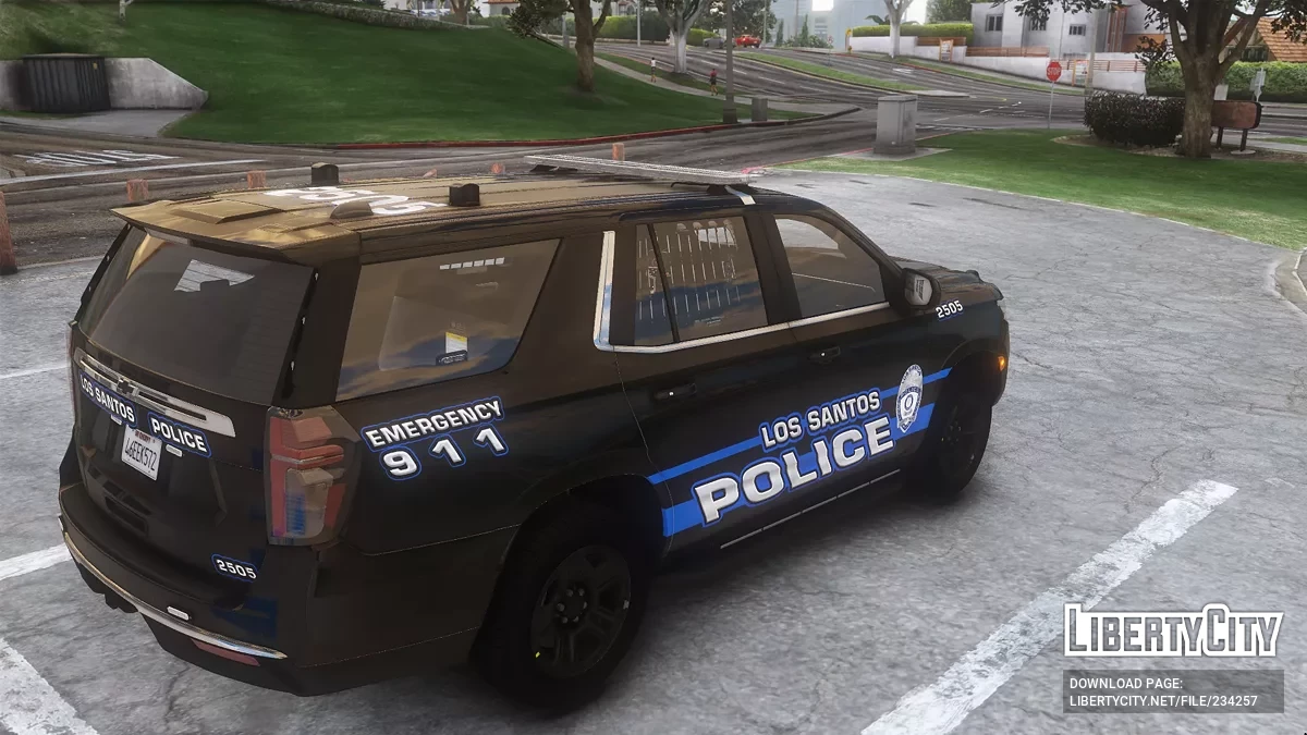 2021 Chevrolet Tahoe LSPD / GTA 5