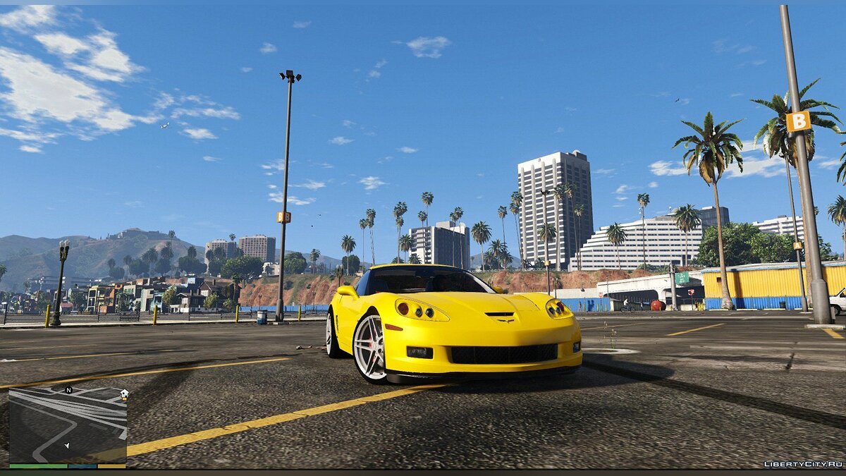 Chevrolet corvette c6 gta 5 фото 11