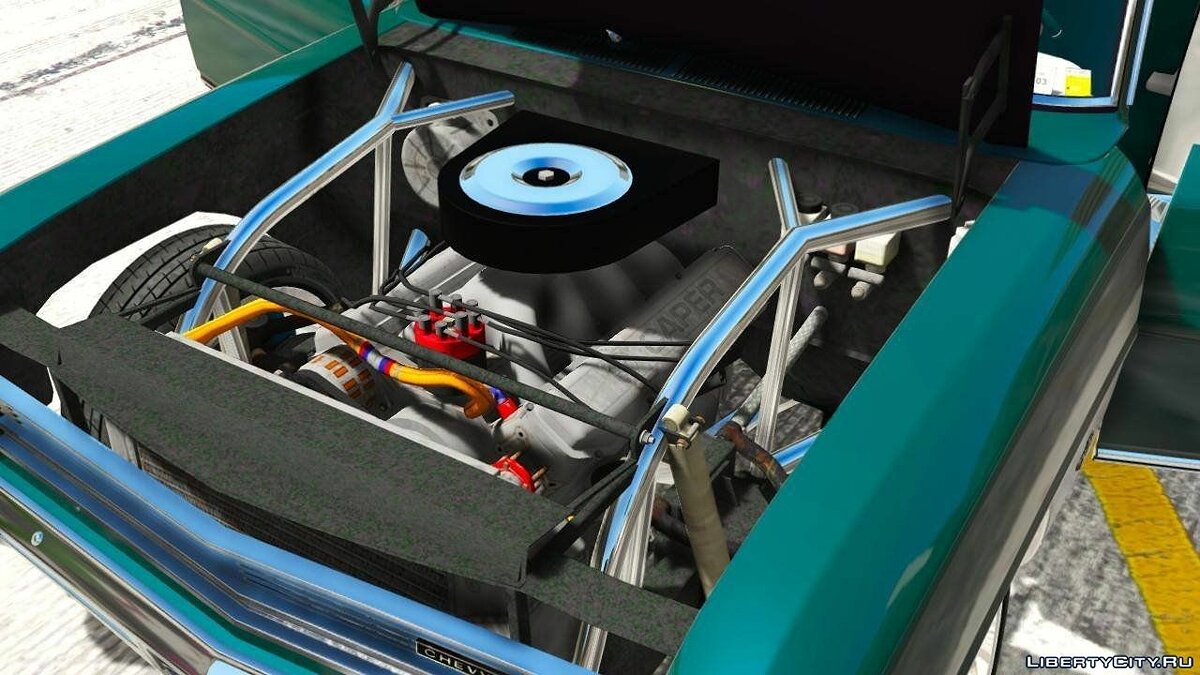 1966 Chevrolet II Nova SS 1.0 для GTA 5 - Картинка #3