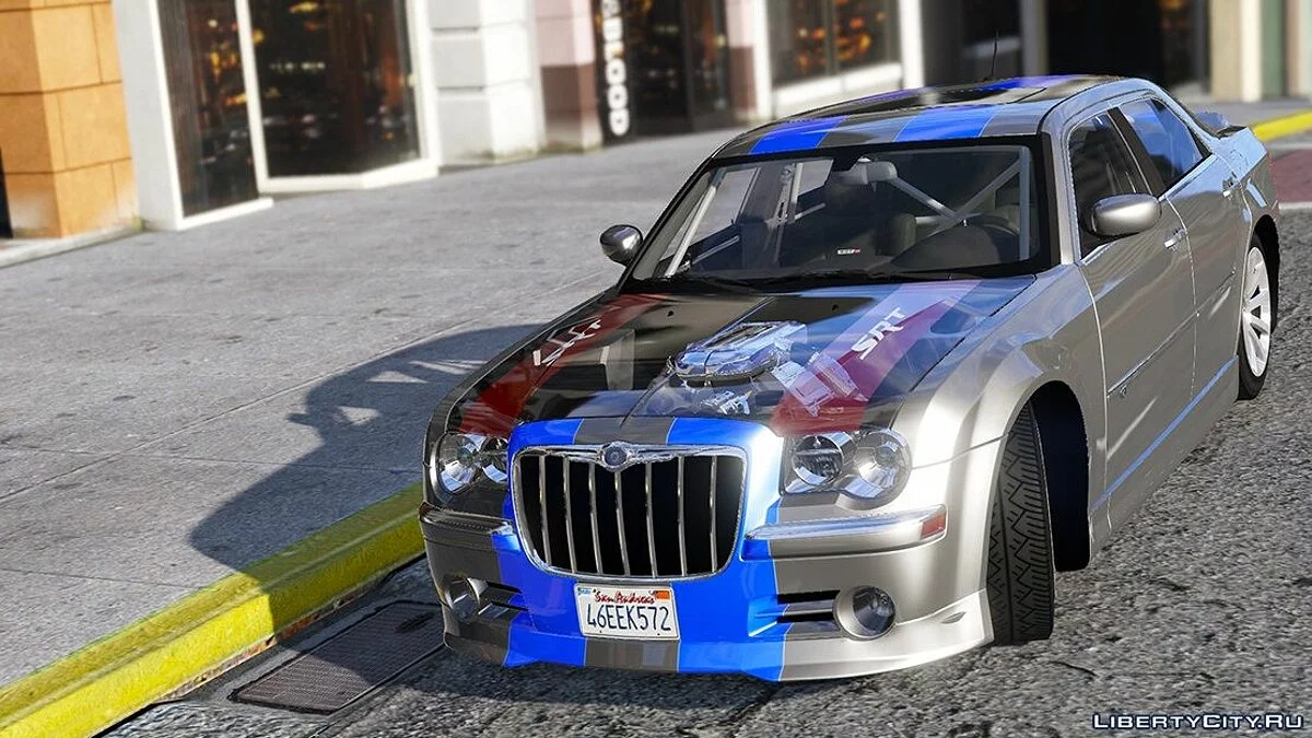 2008 Chrysler 300c SRT8 [ Tuning / Livery / Add-on / DUB / Template ] version 1.1 / GTA 5