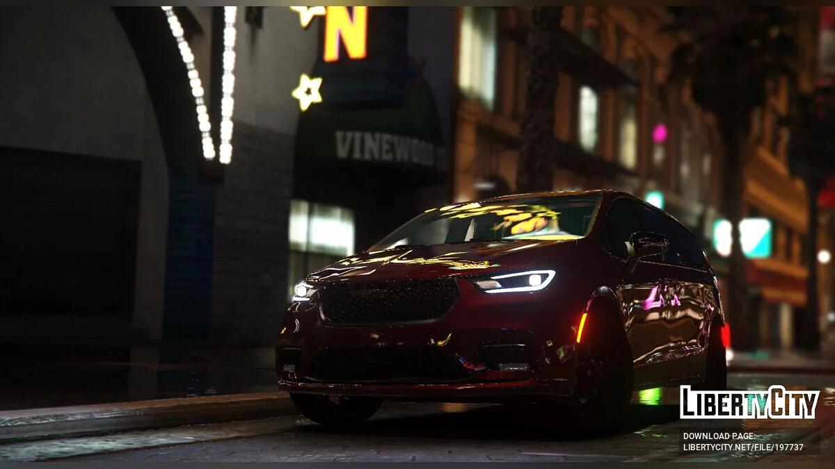 2022 Chrysler Pacifica S v1.0 / GTA 5