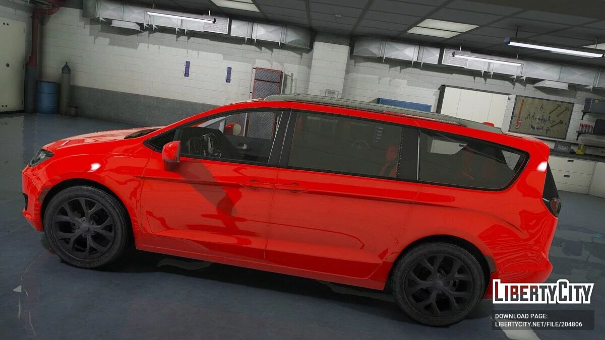 2020 Chrysler Pacifica Limited Red S Edition v1.2 / GTA 5