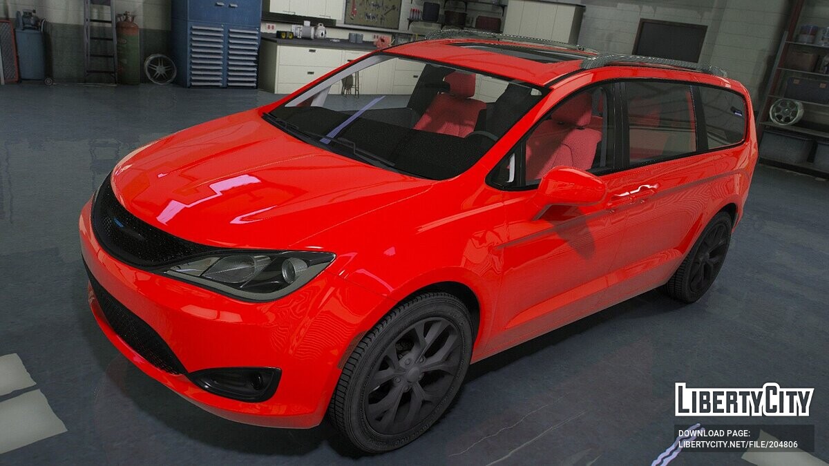 Скачать 2020 Chrysler Pacifica Limited Red S Edition v1.2 для GTA 5