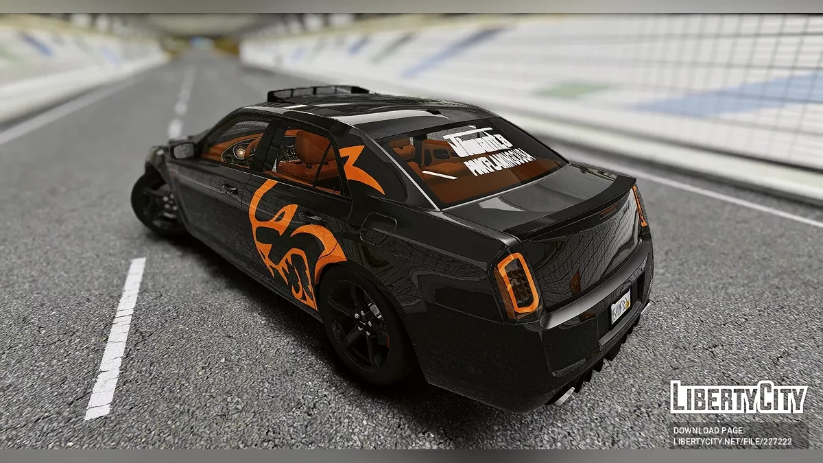 Chrysler 300c SRT Hellcat With Custom Hellcat Logos / GTA 5