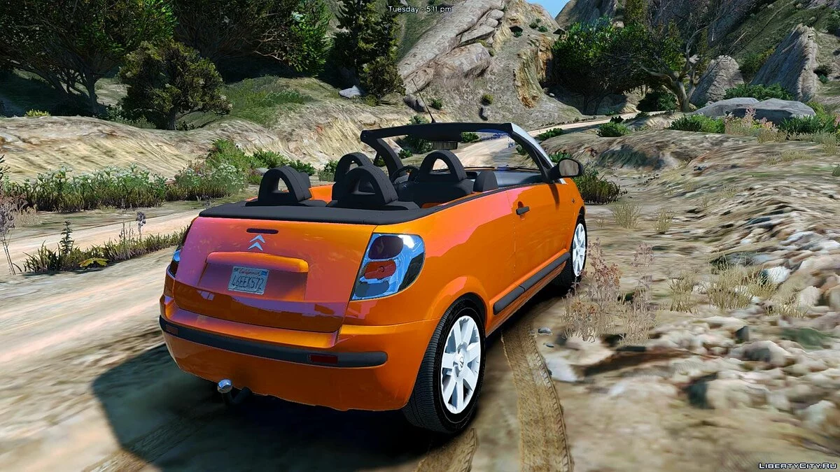 Citroen C3 Pluriel (Add-on/Remplace/Extra/Trailer) 1.0 / GTA 5