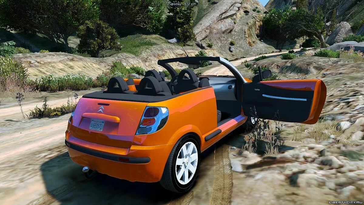 Citroen C3 Pluriel (Add-on/Remplace/Extra/Trailer) 1.0 / GTA 5