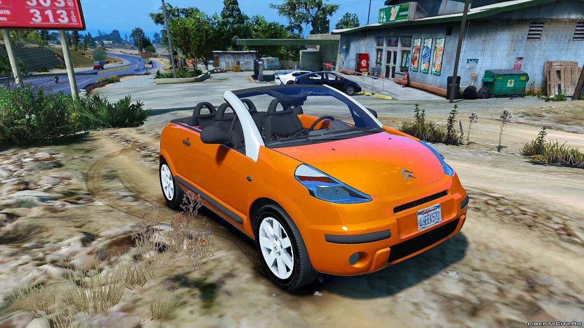 Citroen C3 Pluriel (Add-on/Remplace/Extra/Trailer) 1.0 / GTA 5