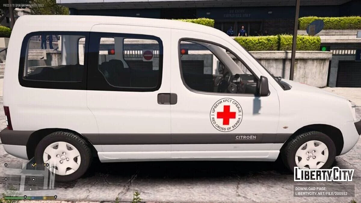 Citroen Berlingo - Красный Крест / GTA 5