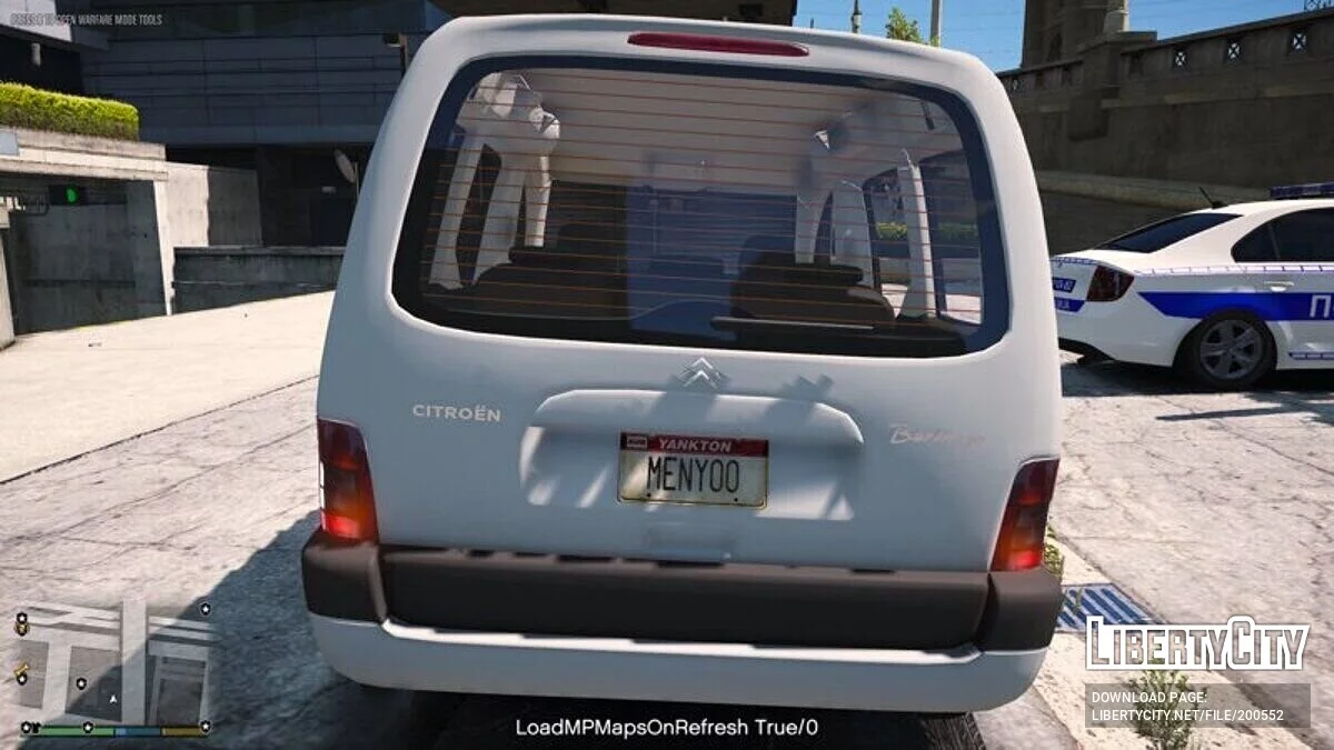 Citroen Berlingo - Красный Крест / GTA 5