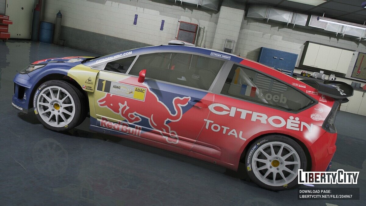 Скачать 2008 Citroen C4 WRC v1.0 для GTA 5