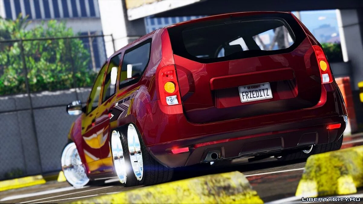 Dacia Duster 6x6 Lowered / GTA 5
