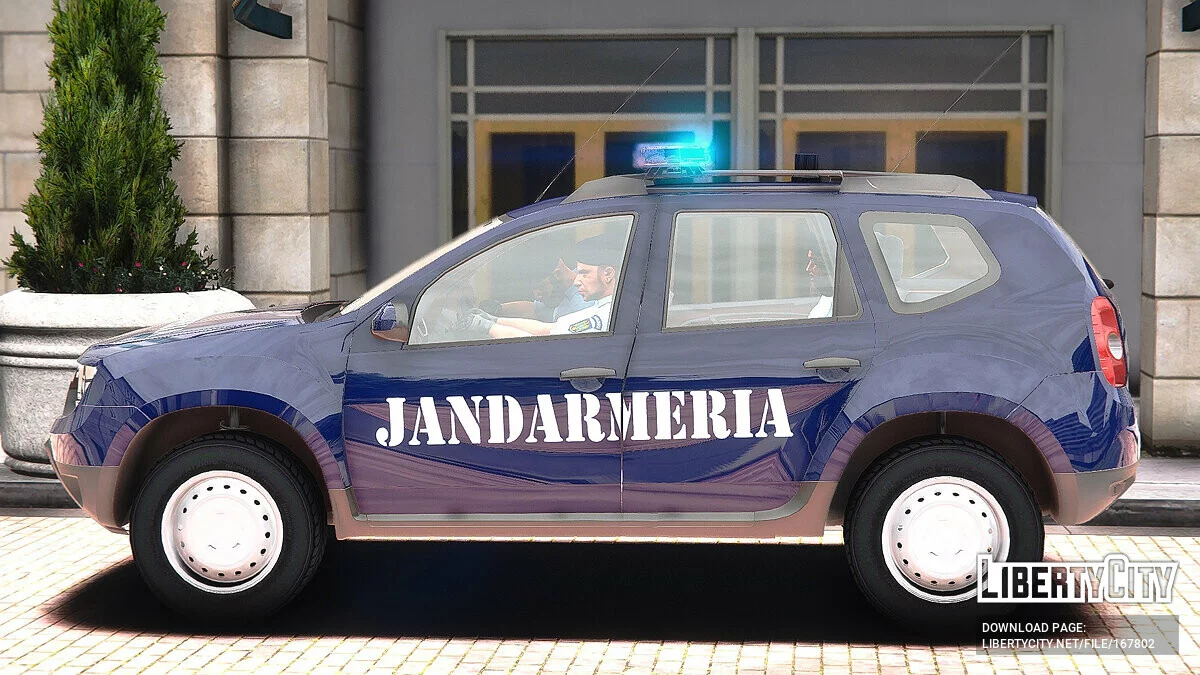 Dacia Duster 2014 - Полиция Румынии / GTA 5
