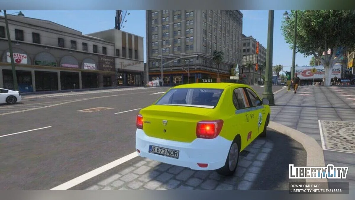 Dacia Logan 2019 Taxi Nord / GTA 5