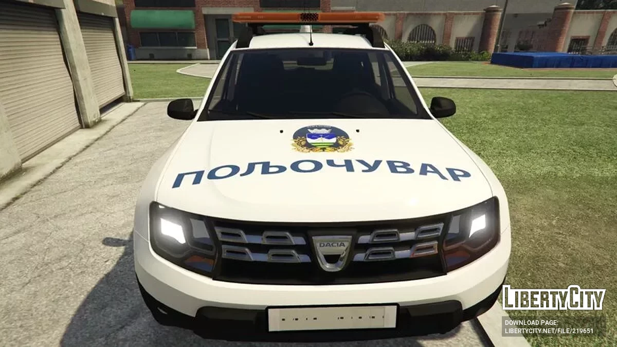 Dacia Duster — Poljocuvar (Serbian Farm Security) [Replace | ELS] / GTA 5