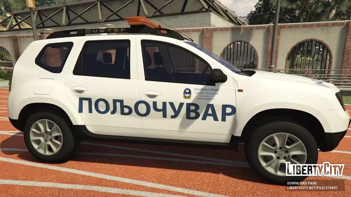 Dacia Duster — Poljocuvar (Serbian Farm Security) [Replace | ELS] / GTA 5