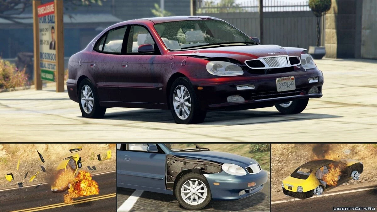 2001 Daewoo Leganza US [Add-on + Tuning] / GTA 5