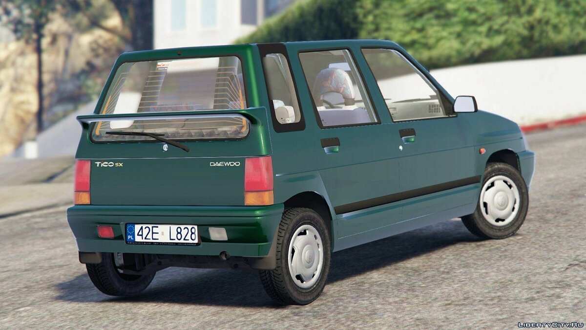 Скачать 1998 Daewoo-FSO Tico SX [Add-On + Tuning] для GTA 5