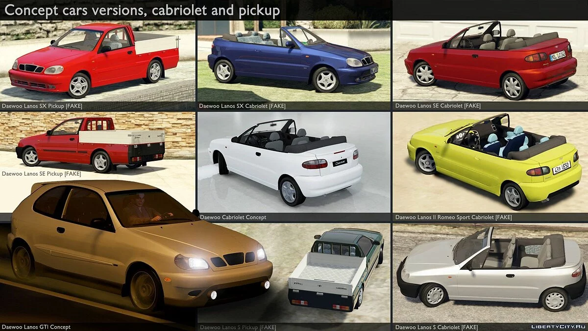 2000 Daewoo Lanos* [Add-On | Tuning | Rims | Liveries | Animated] 1.1 / GTA 5