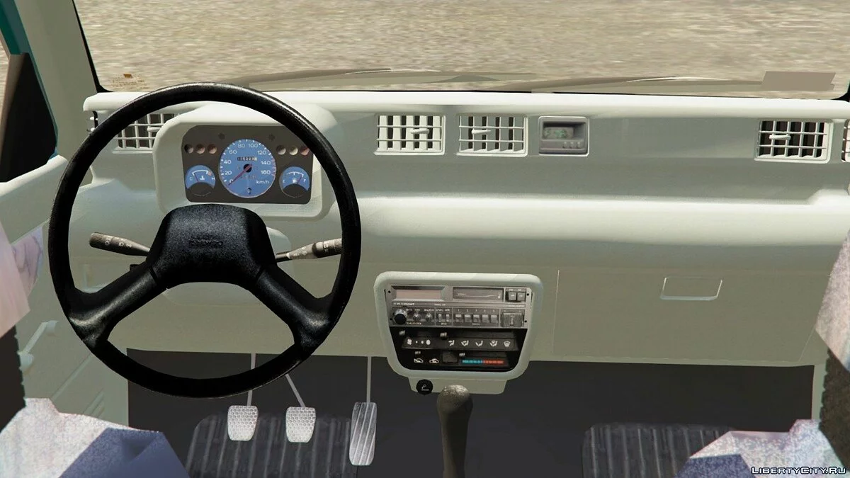 1998 Daewoo-FSO Tico SX [Add-On+Tuning or Replace] v1.1 + 1.2 / GTA 5