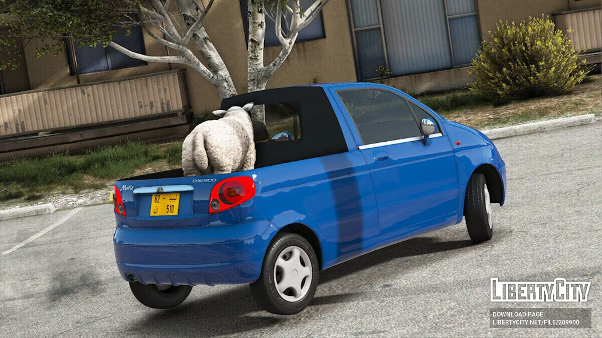 Daewoo Matiz Pickup / GTA 5