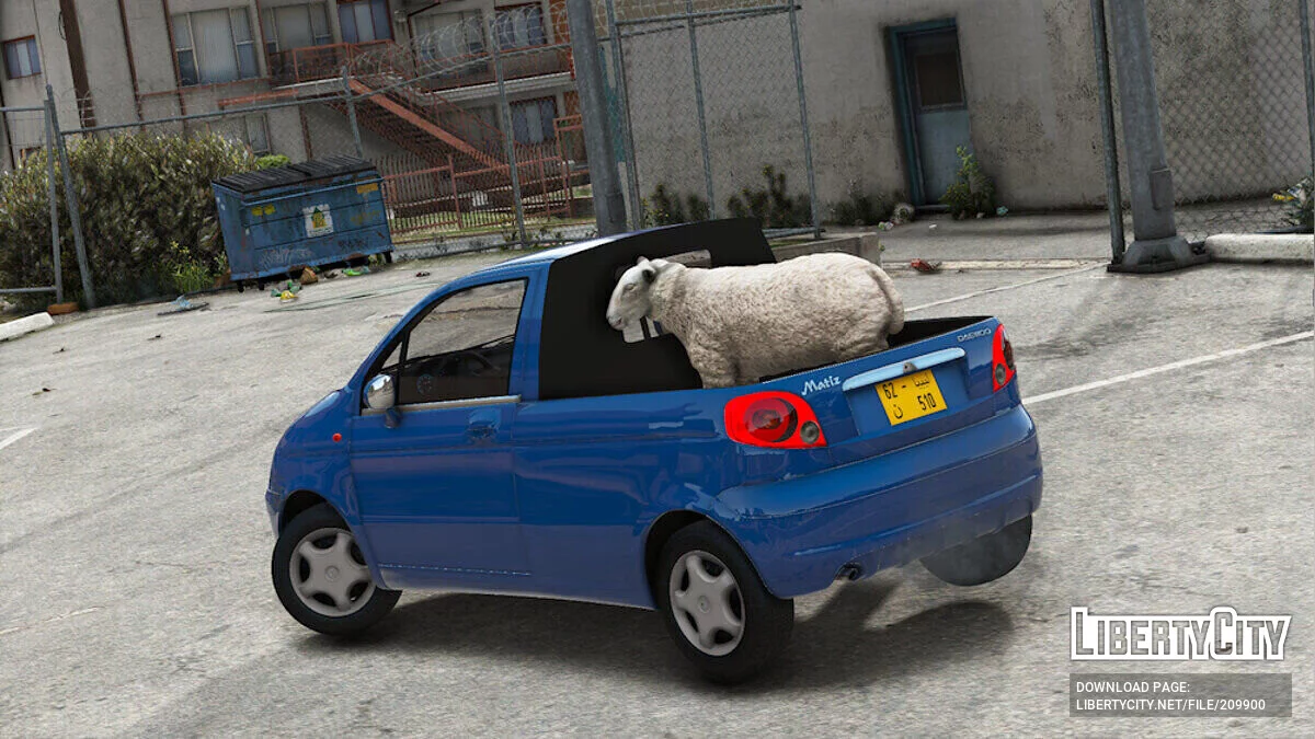 Daewoo Matiz Pickup / GTA 5