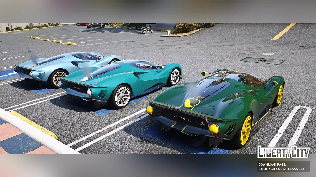 De Tomaso P72 / GTA 5
