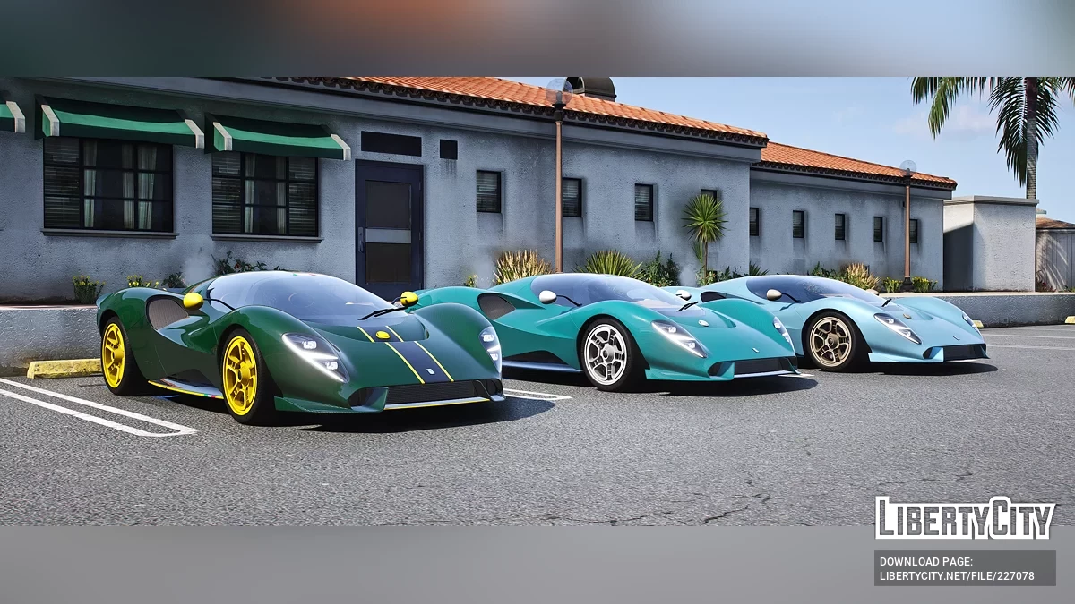 De Tomaso P72 / GTA 5