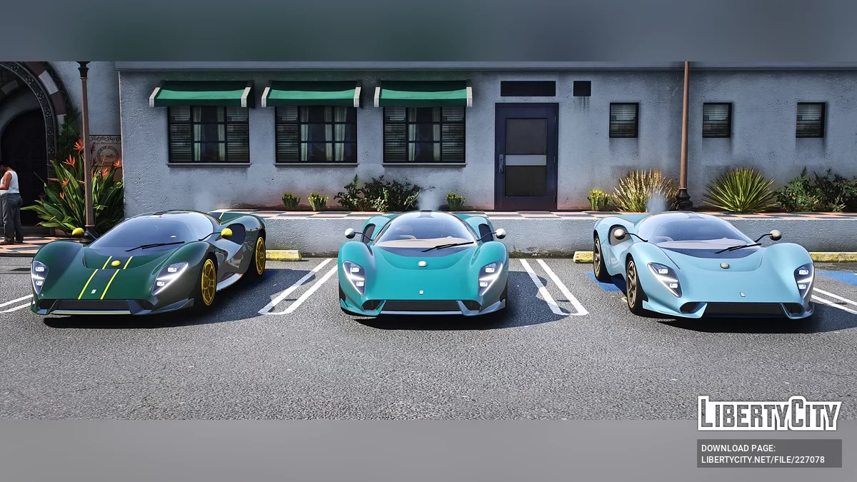 De Tomaso P72 / GTA 5