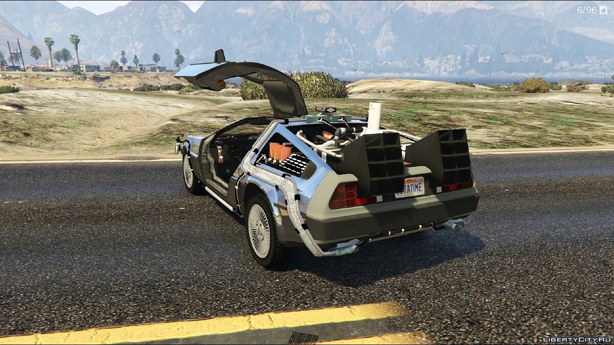 Скачать Back To The Future - Delorean для GTA 5