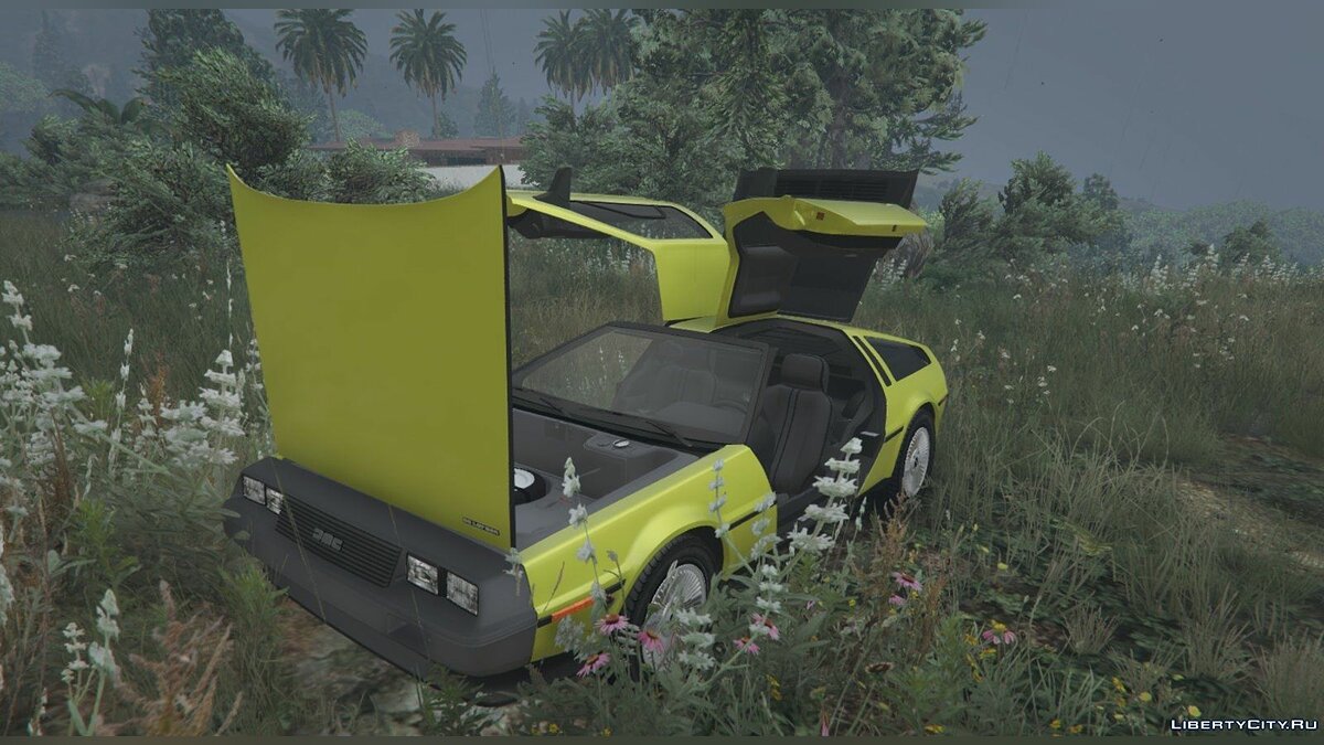 Скачать DMC-12 Delorean v1.1 для GTA 5