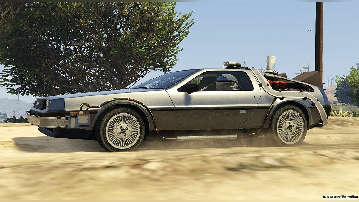 Скачать Delorean DMC12 / BTTF2 / Flying (3in1) [Add-On] 1.6 для GTA 5