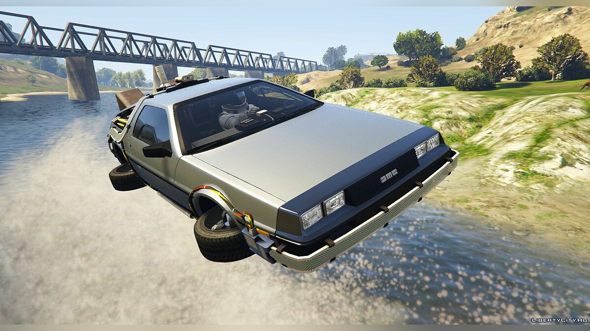 Скачать Delorean DMC12 / BTTF2 / Flying (3in1) [Add-On] 1.6 для GTA 5