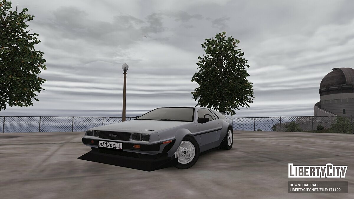 Скачать Delorean DMC-12 Widebody для GTA 5