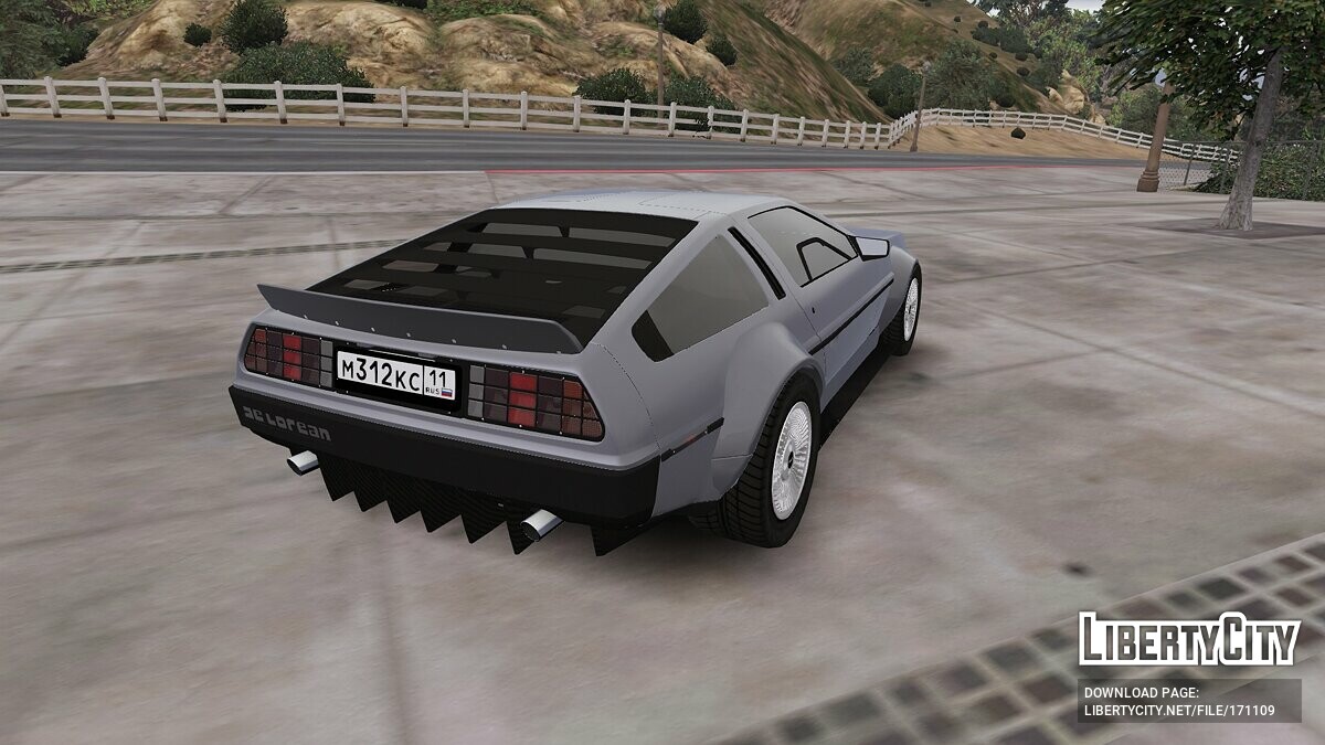 Скачать Delorean DMC-12 Widebody для GTA 5