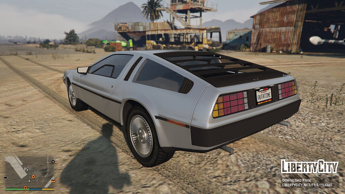 Скачать Delorean DMC v0.1 для GTA 5