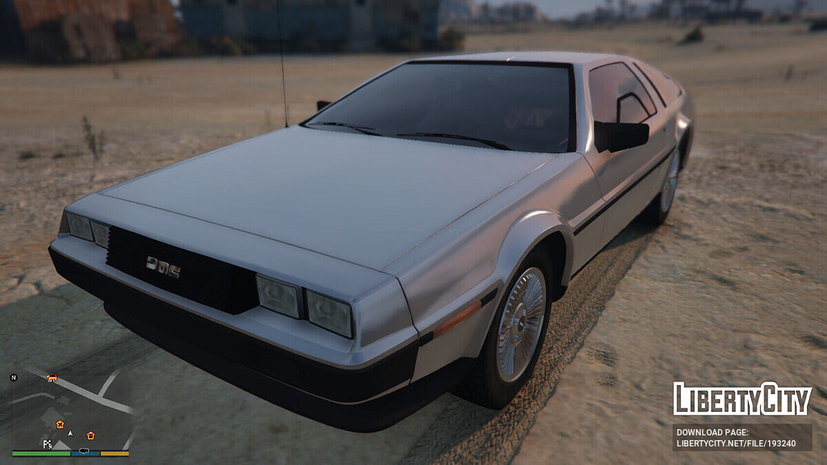 Скачать Delorean DMC v0.1 для GTA 5