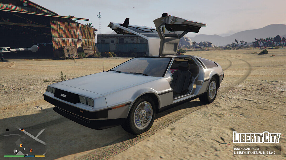 Скачать Delorean DMC v0.1 для GTA 5