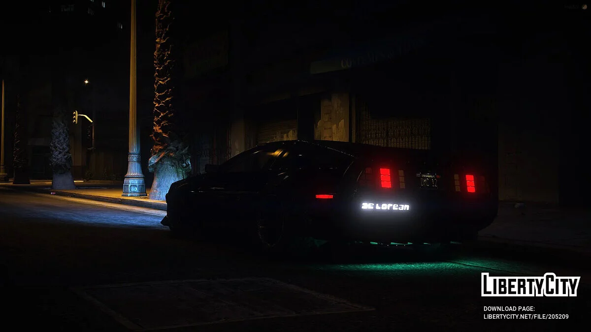 Delorean DMC-12 Widebody v1.0 / GTA 5