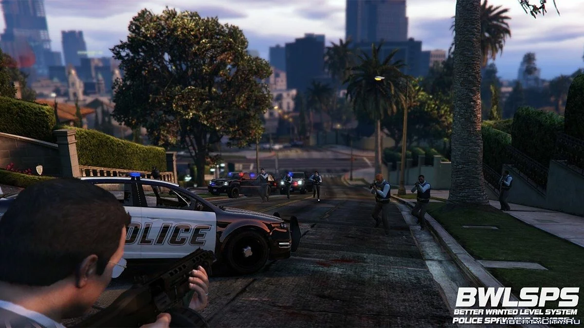 Better Wanted Level System Police Spawning 2.2.2 / GTA 5