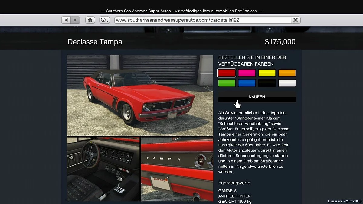 Buy Online/Special Vehicles in SP with game website 1.8 / GTA 5