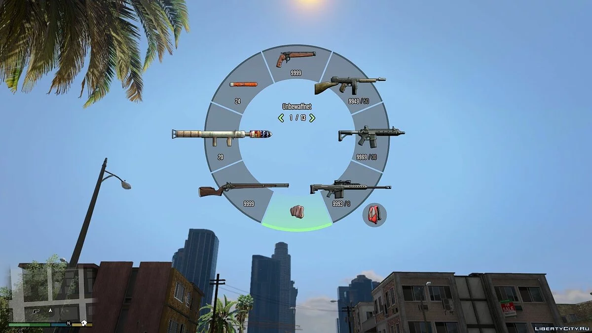 Colored 3D Weapon + Radio Icons v4 / GTA 5