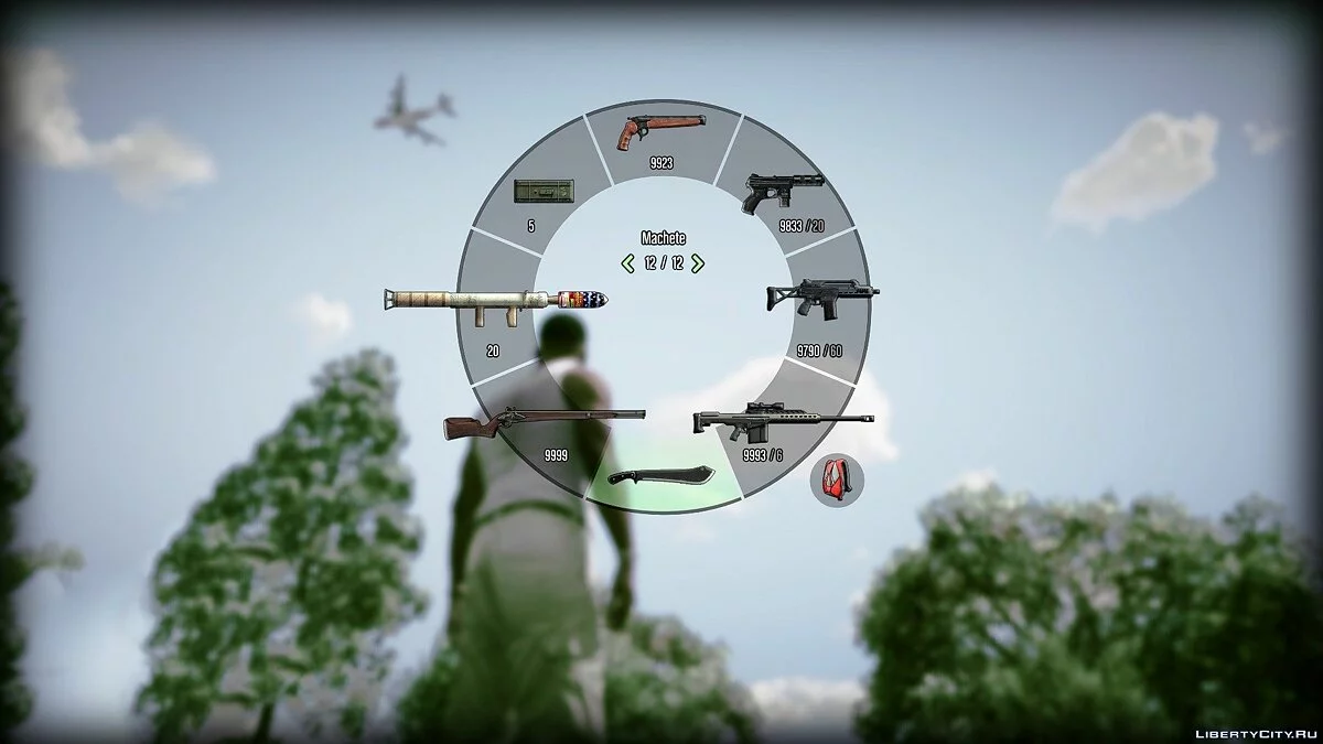 Colored 3D Weapon + Radio Icons v4 / GTA 5