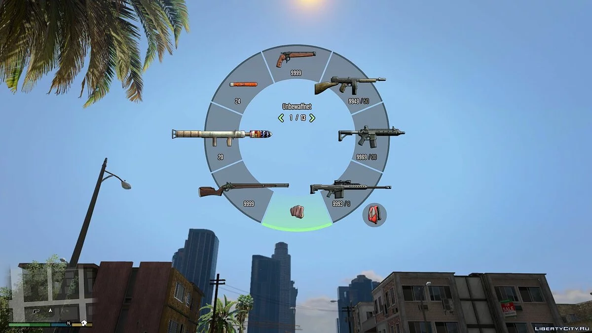 Colored 3D Weapon + Radio Icons 5.0 / GTA 5
