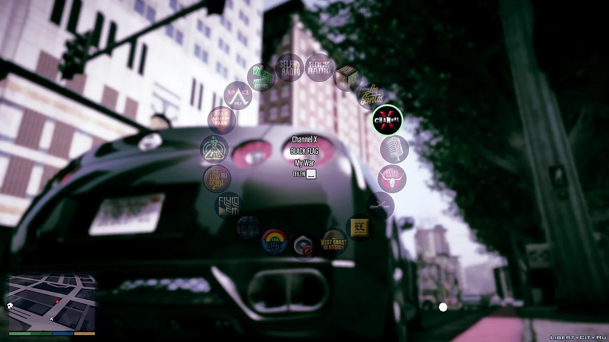 Colored 3D Weapon + Radio Icons 5.0 / GTA 5