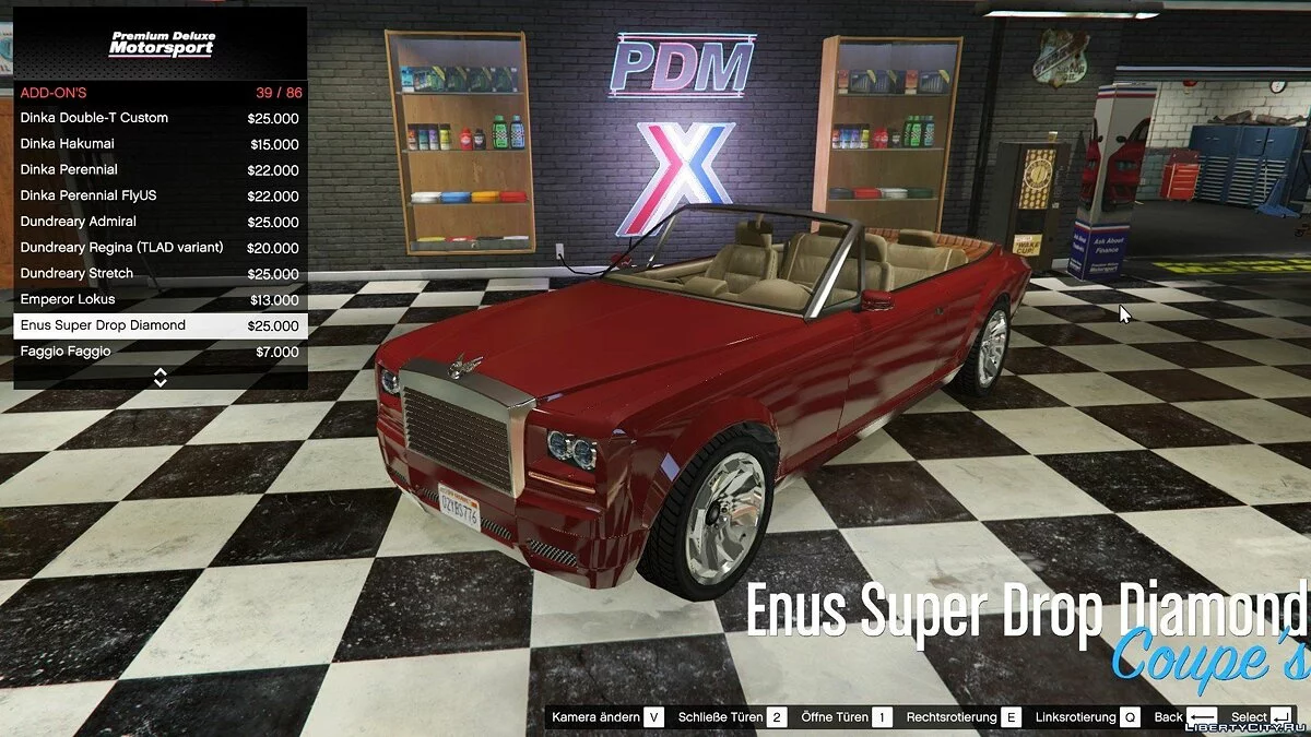 Car Dealership Support for IVPack v1.0.125 / GTA 5