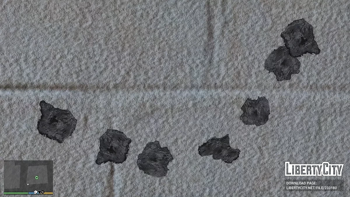 Исправленные FXDecal-текстуры / GTA 5